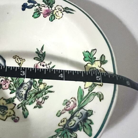 Booths Vintage Floral China Dish Made in England Ceylon Ivory Old Staffordshire - Picture 7 of 7